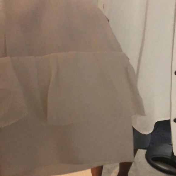 A very complementing Saks white sheer blouse - Picture 6 of 8